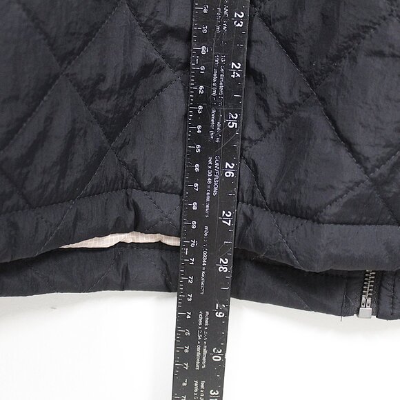 Levis Bomber Jacket Full Zip Up Long Sleeve Pockets Cotton Black Large Preowned - Picture 9 of 9
